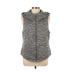 Wet Seal Black and Gray Knit Vest